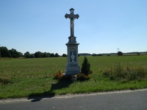 Żużela - Krzyż przy drodze Brożec oraz Stradunia